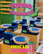 Load image into Gallery viewer, Taller de Torno Cerámico · iniciamos jueves 15 de OCTUBRE
