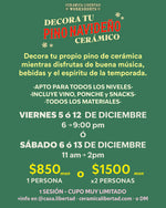 Cargar imagen en el visor de la galería, Workshorts: Decora Tu Pino Navideño de Cerámica - 5, 6, 12 o 13 de Diciembre
