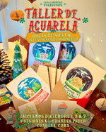 Cargar imagen en el visor de la galería, 🎄Taller de Acuarela ❄️ Bolas de Nieve e Intenciones de Año Nuevo x @Charlespaper ·Inicia 1, 3 o 7 de Diciembre