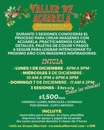 Cargar imagen en el visor de la galería, 🎄Taller de Acuarela ❄️ Bolas de Nieve e Intenciones de Año Nuevo x @Charlespaper ·Inicia 1, 3 o 7 de Diciembre