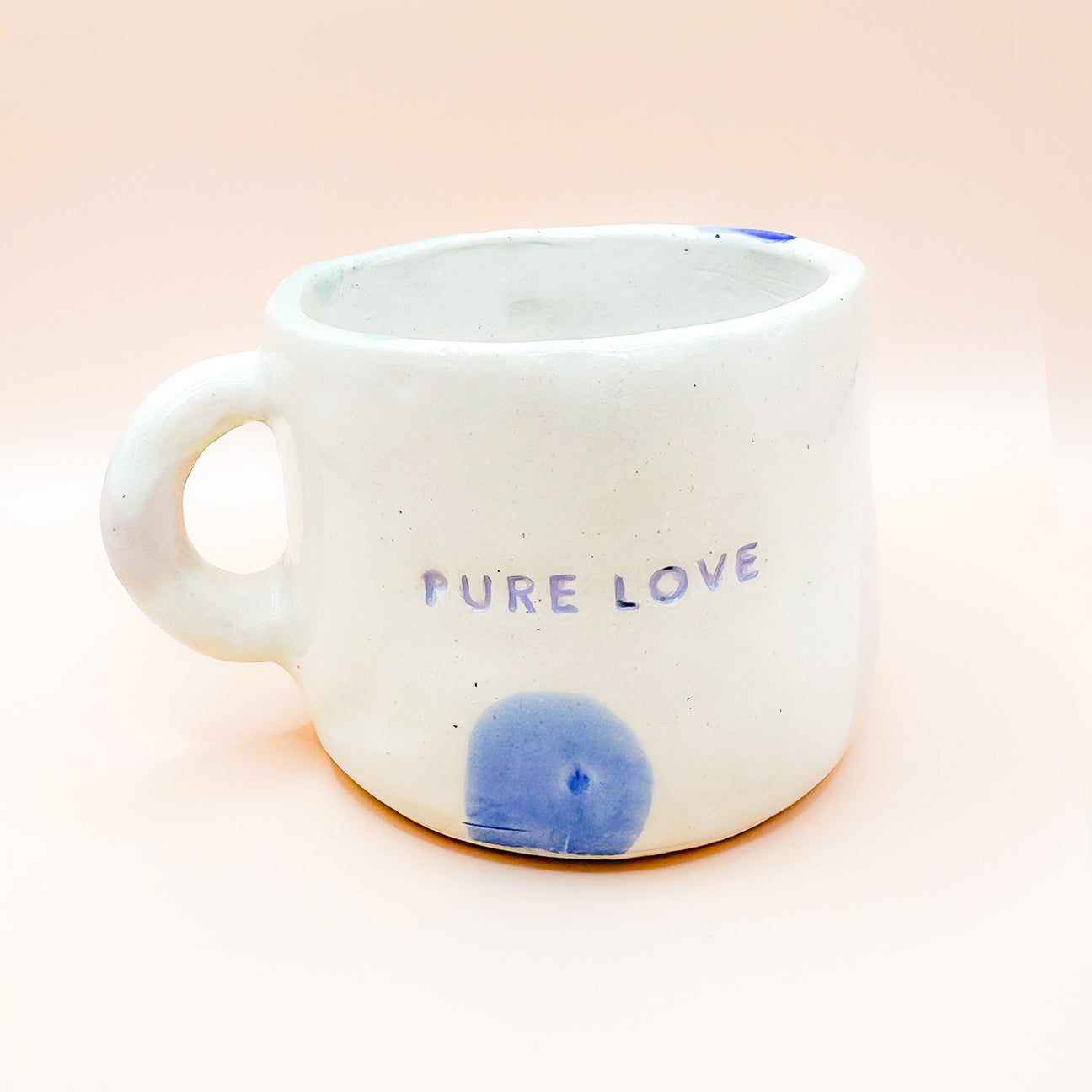 Taza Pure Love - blanqui azul