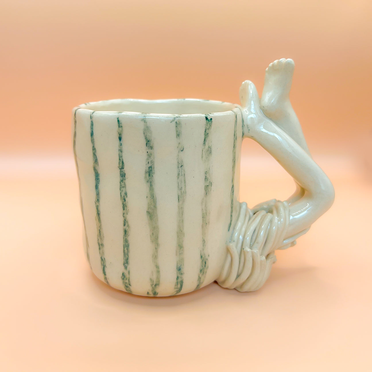 Taza Asa Honguito con piernas