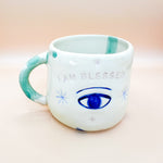 Load image into Gallery viewer, Taza I am blessed  - uniojo azul

