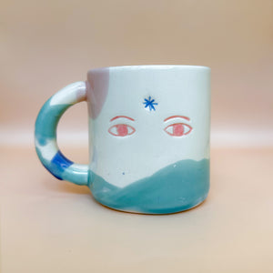 Taza Keep Making Magic - little star between eyes