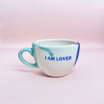 Cargar imagen en el visor de la galería, Taza mini - I AM LOVED - ojitos
