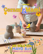 Load image into Gallery viewer, Workshorts: CERAMI &amp; MAMI · Un Sólo Día - 8 &amp; 9 de Mayo
