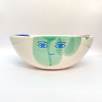 Load image into Gallery viewer, Bowl Grande - ERES HERMOSURA PURA - Carita verde
