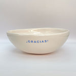 Load image into Gallery viewer, Bowl Mediano - GRACIAS! pink puddle
