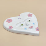 Cargar imagen en el visor de la galería, Inciencero Señorita Corazón Noche floreada
