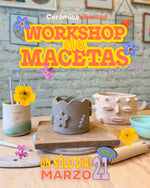 Load image into Gallery viewer, Workshorts: Crea Tu Maceta Loca &amp; Drinks · Un Sólo Día - 21 de Marzo
