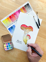 Cargar imagen en el visor de la galería, 🎨 Taller de Acuarela Botánica 🍄 Hongosto 🍄 Todos los niveles x Charlespaper · INICIA Agosto 3 o 4
