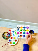 Cargar imagen en el visor de la galería, 🎨 Acuarela Paso a Paso ✨ Cosmic Vibes Only con @ charlespaper · INICIA 11, 12, o 14 de ENERO 2026,
