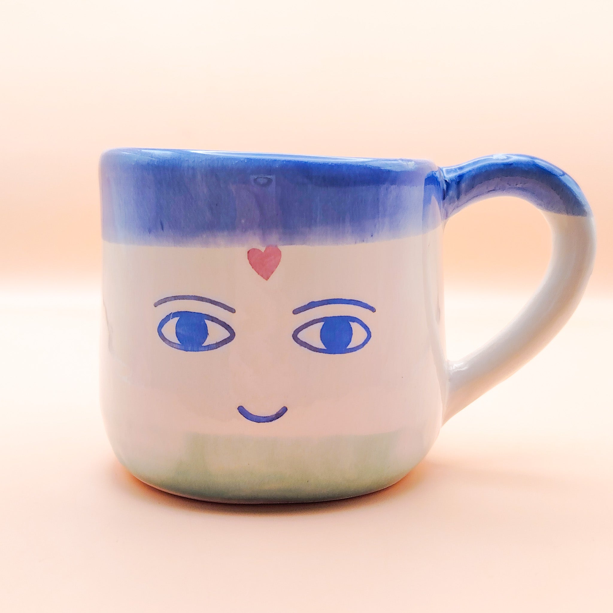 Taza con Asa - ABUNDANCE - Corazon en la frente