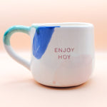 Load image into Gallery viewer, Taza con Asa - ENOY HOY-  So HAPPY:)
