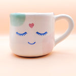 Load image into Gallery viewer, Taza con Asa - MI ALMA ESTA EN CALMA -  Rosy thoughts
