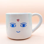 Load image into Gallery viewer, Taza con Asa - ABUNDANCE -  Estrellas Y corazon
