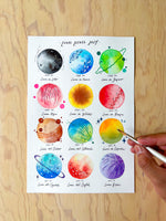 Cargar imagen en el visor de la galería, 🎨 Acuarela Paso a Paso ✨ Cosmic Vibes Only con @ charlespaper · INICIA 11, 12, o 14 de ENERO 2026,
