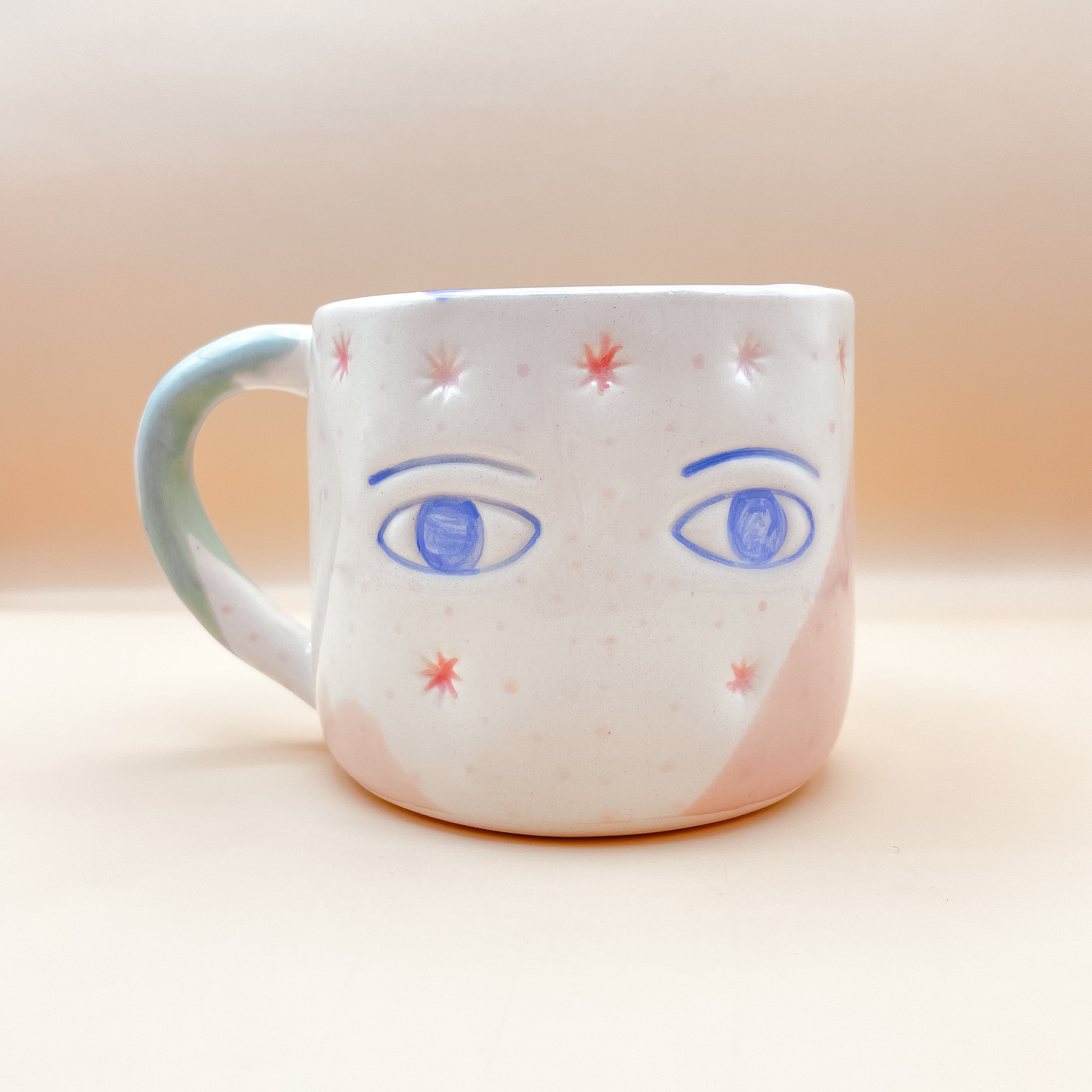 Taza con Asa - HOY VOY A TENER UN GRAN DÌA  - Ojitos de estrellas