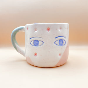 Taza con Asa - HOY VOY A TENER UN GRAN DÌA  - Ojitos de estrellas