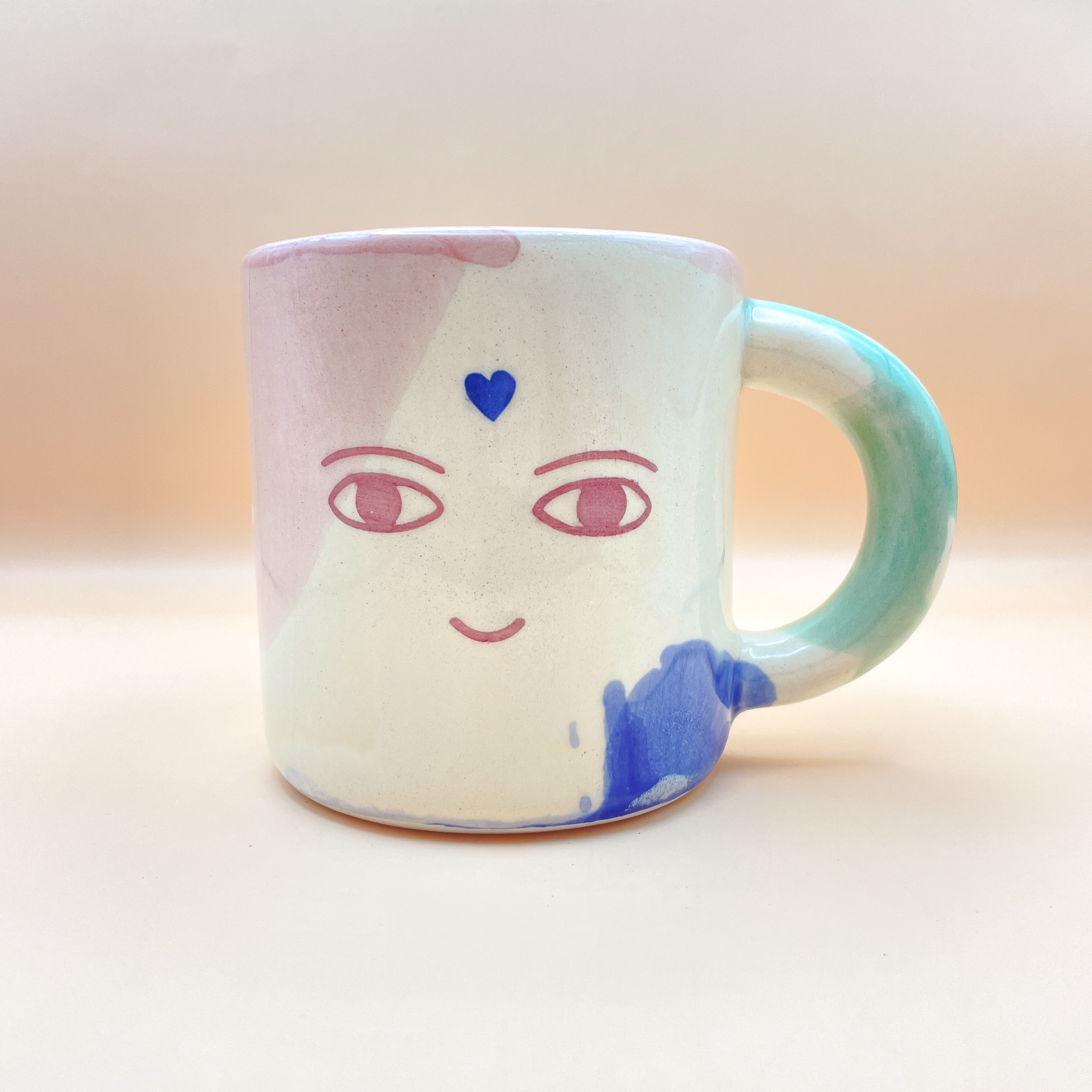 Taza con Asa - ABUNDANCE - Ojitos del universo