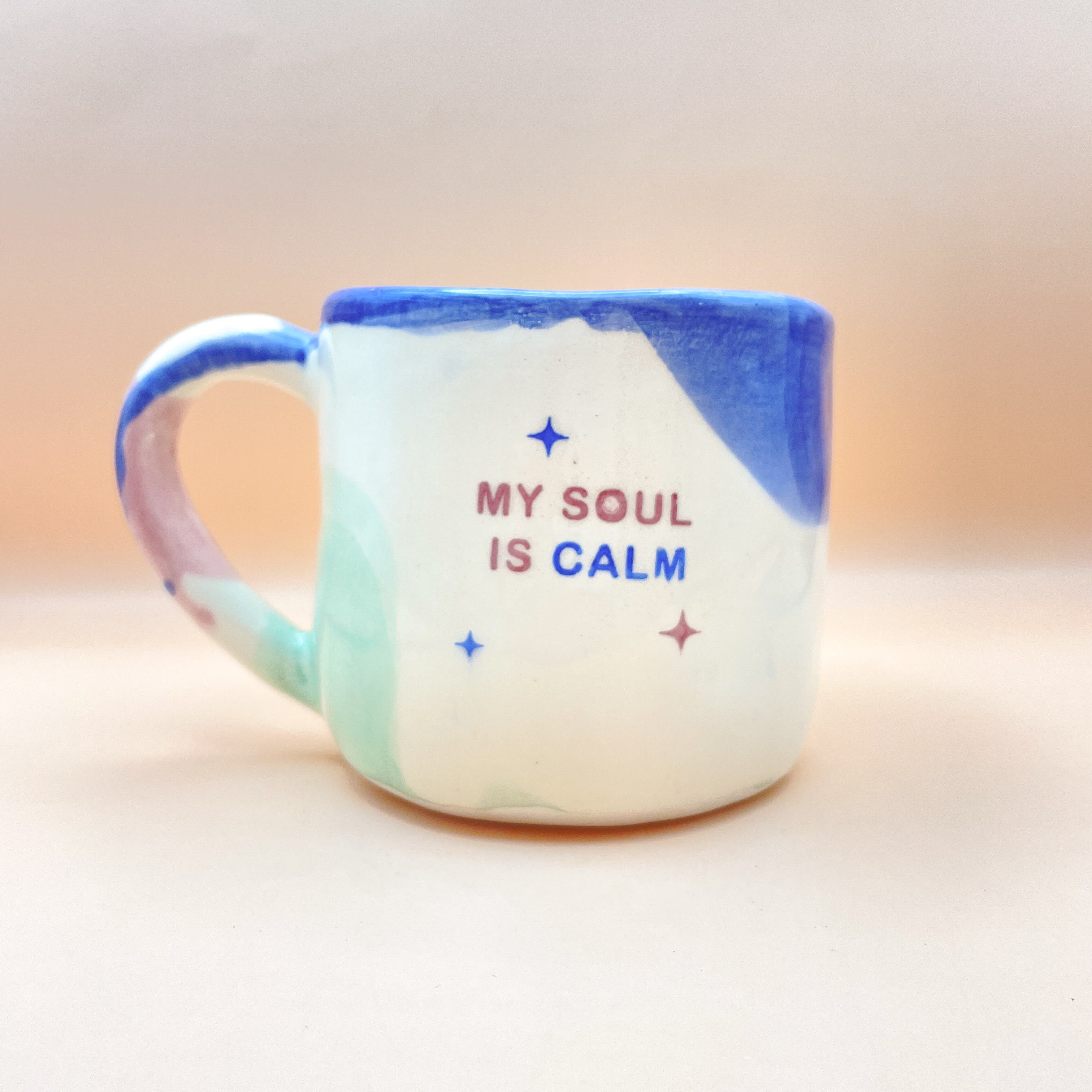 Taza con Asa - MY SOUL IS CALM - Mirada del alma