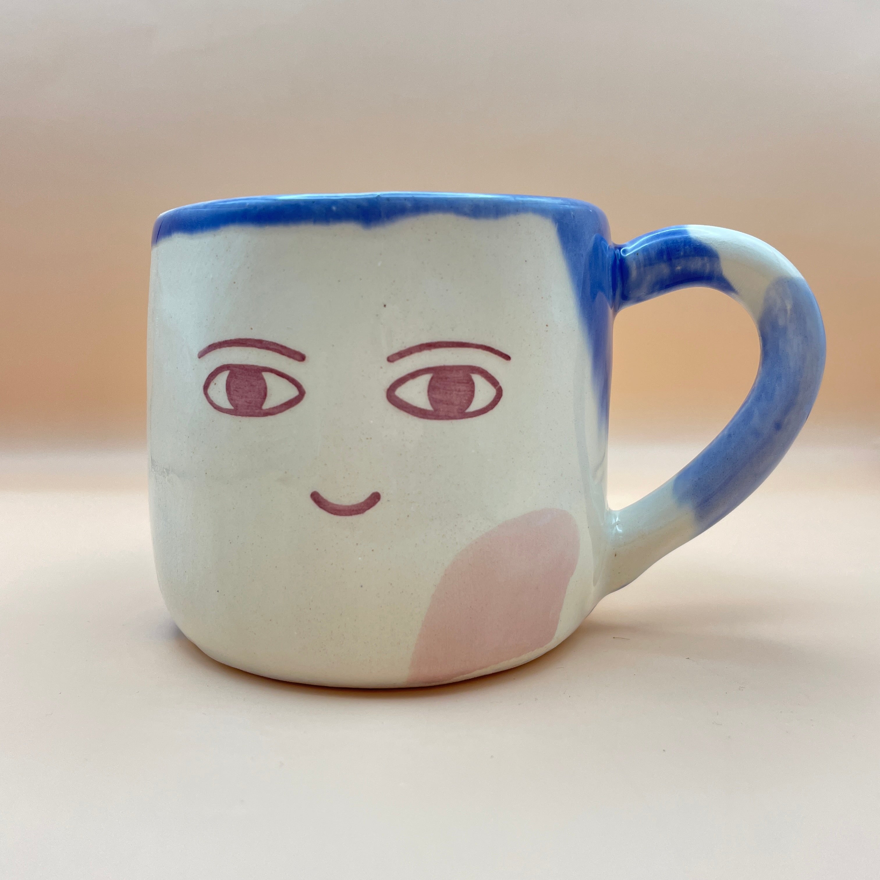Taza con Asa - VAMOS BIEN! - Mirada sonriente