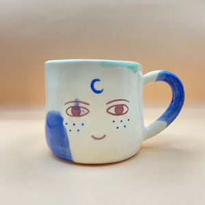 Taza con Asa - FRESH VIBES - Mirada de luna