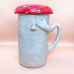 Load image into Gallery viewer, Taza Infusor Sombrero Honguito see no evil
