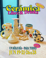 Load image into Gallery viewer, Workshorts: Cerámica Libre &amp; Drinks · Un Sólo Día - 19, 21, 26 o 28 de JUNIO
