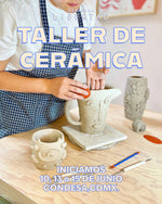 Load image into Gallery viewer, Taller de Cerámica Iniciamos 10, 13 o 15 de JUNIO 2023
