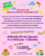 Cargar imagen en el visor de la galería, Soy Mi Casa - Taller de Mini Altares Cerámicos por Mar Maremoto · Sábado 26 de AGOSTO · NUEVO!
