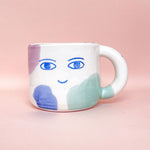 Load image into Gallery viewer, Taza con asa - VAMOS BIEN!- pastito verde
