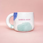 Load image into Gallery viewer, Taza con asa - VAMOS BIEN!- pastito verde
