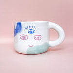 Load image into Gallery viewer, Taza con asa - IMAGINE THE BEST!- tercer ojo
