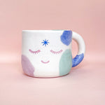 Load image into Gallery viewer, Taza con asa - SOY LUZ- estrellas gemelas
