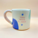 Cargar imagen en el visor de la galería, Taza con asa - TODO DESDE EL AMOR- Corazón rosa
