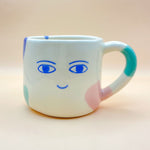 Cargar imagen en el visor de la galería, Taza con asa - VAMOS BIEN- Asa verde
