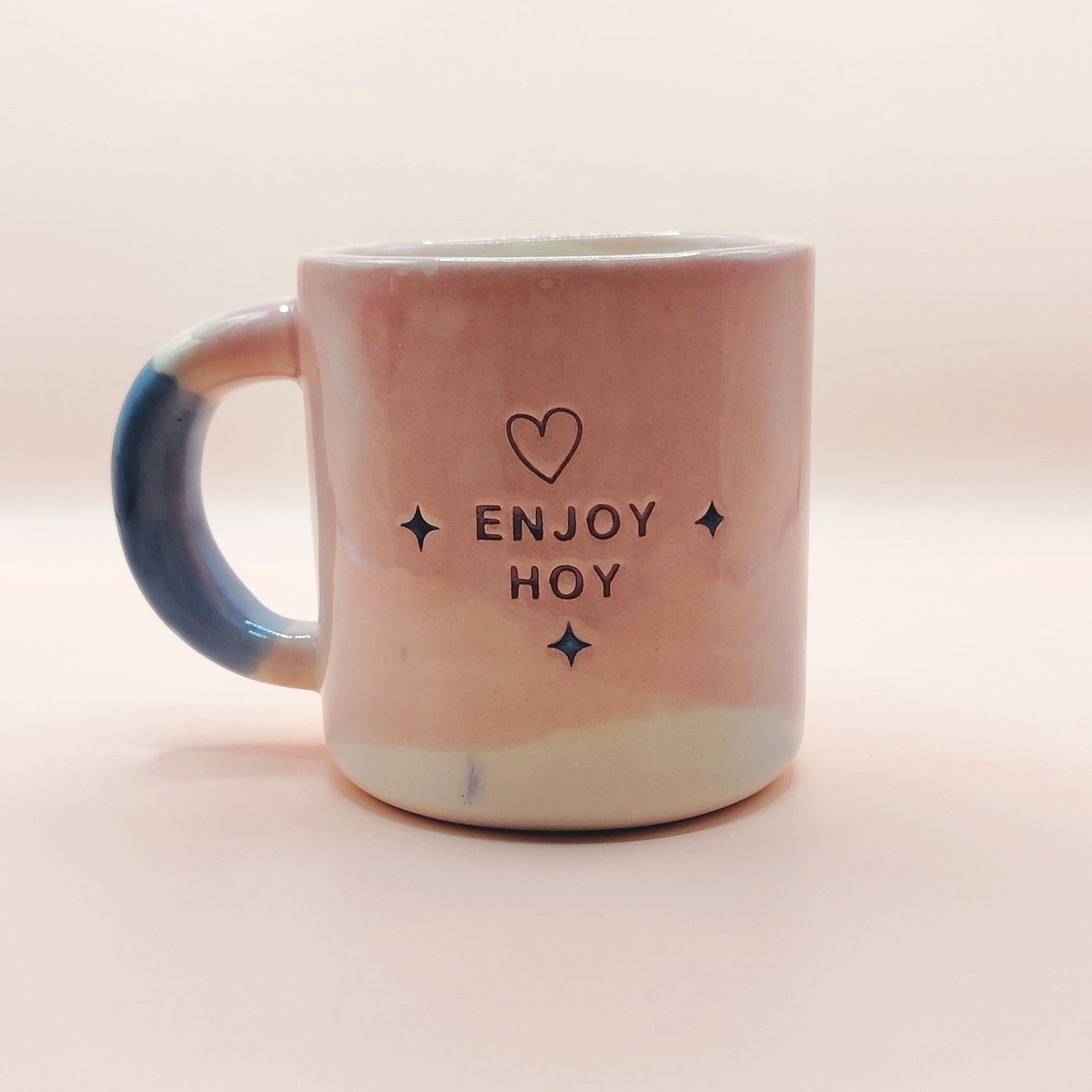 Taza Enjoy Hoy - Amor Rosa