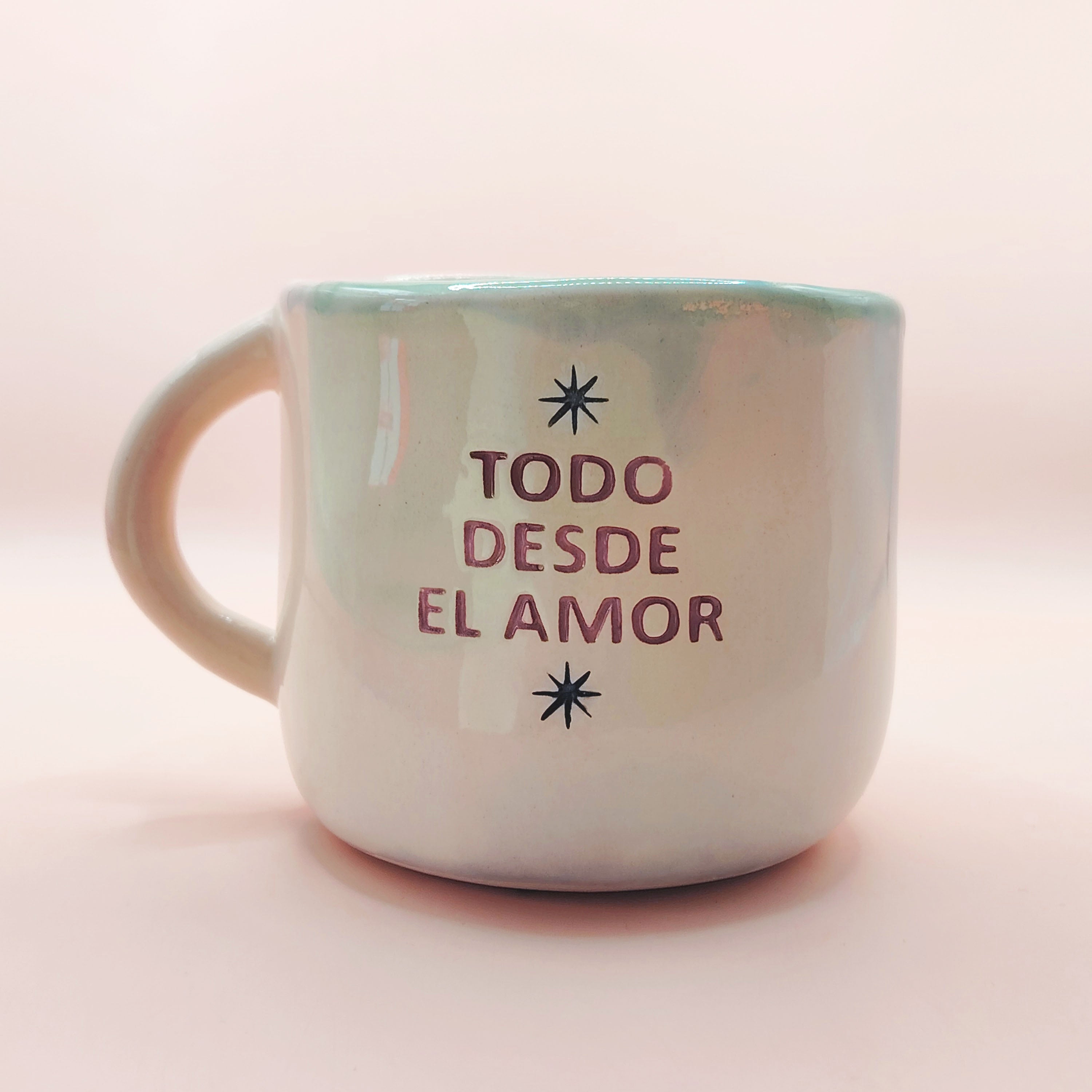 Taza Todo desde el amor - Ojitos abiertos al corazon