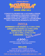 Cargar imagen en el visor de la galería, 🎨 Acuarela Paso a Paso ✨ Cosmic Vibes Only con @ charlespaper · INICIA 11, 12, o 14 de ENERO 2026,
