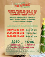 Load image into Gallery viewer, Workshorts: Decora Tu Pino Navideño de Cerámica - 22, 23, 29 o 30 de Noviembre
