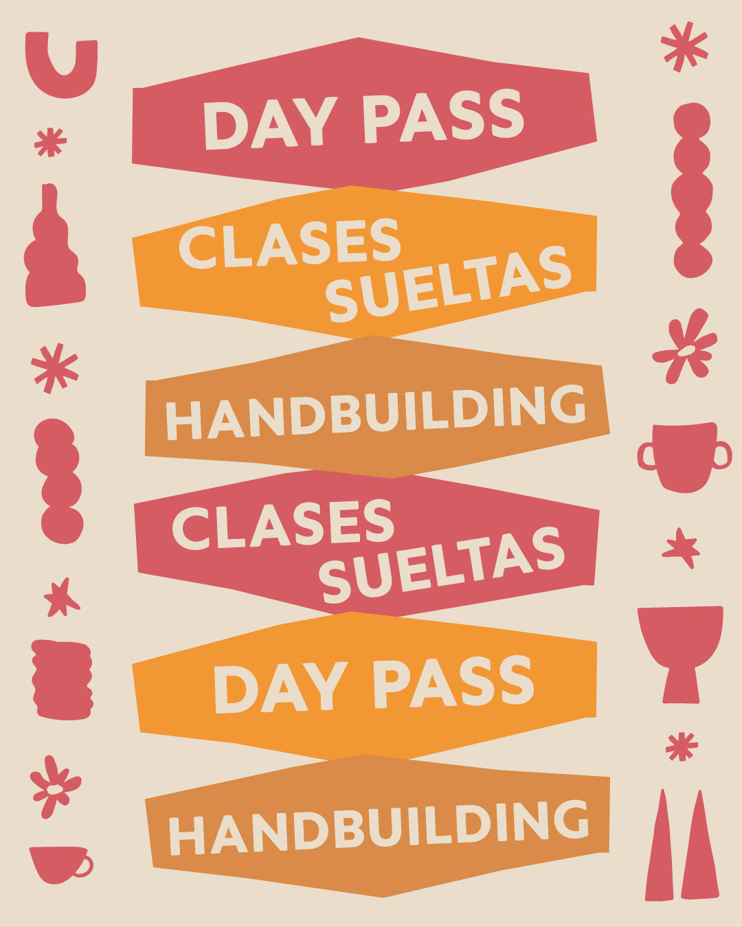 Day Pass: Clase Suelta de Handbuilding