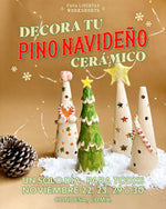 Load image into Gallery viewer, Workshorts: Decora Tu Pino Navideño de Cerámica - 22, 23, 29 o 30 de Noviembre
