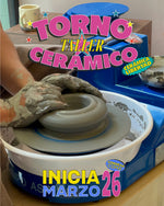 Load image into Gallery viewer, Taller de Torno Cerámico · iniciamos jueves 26 de marzo
