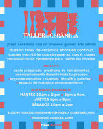Cargar imagen en el visor de la galería, Taller de Cerámica - Inicia cuando quieras ✨
