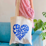 Load image into Gallery viewer, Tote bag cerámica amour
